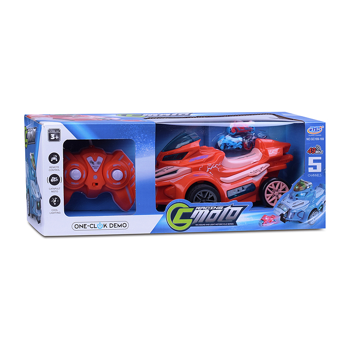 Фото к товару Мотоцикл-катапульта GC169-167 на р/у, в коробке Мотоцикл-катапульта GC169-167 на р/у, в коробке