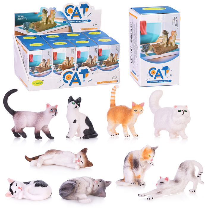 Фигурка ZQ665-3 "Кошка" в ассортименте, в пакете Фигурка ZQ665-3 "Кошка" в ассортименте, в пакете