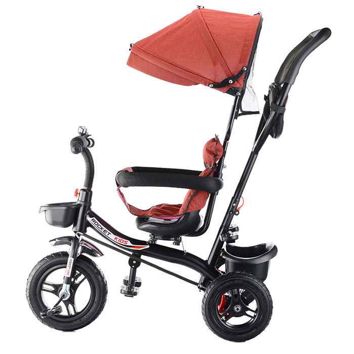 Фото к товару Велосипед 5188FB 3-х колесный, красный Велосипед 5188FB 3-х колесный, красный