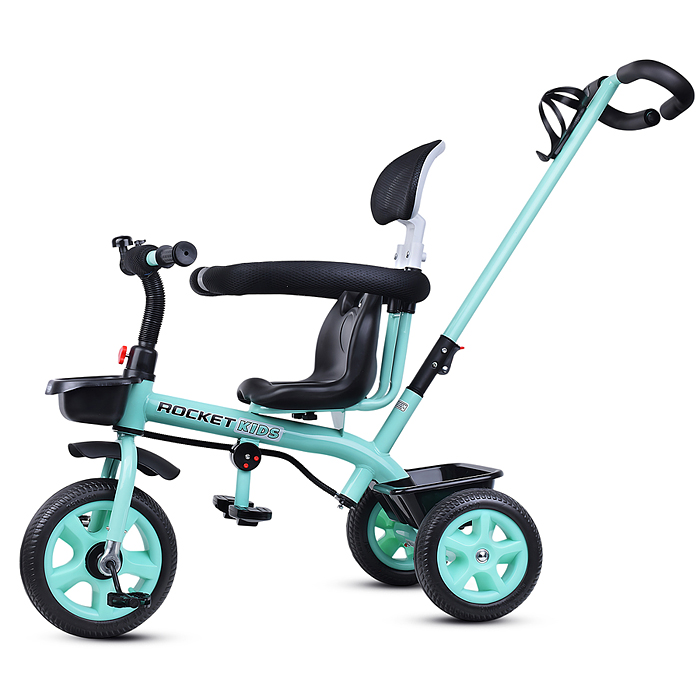 Фото к товару Велосипед 188-2 3-х колесный, зеленый Велосипед 188-2 3-х колесный, зеленый