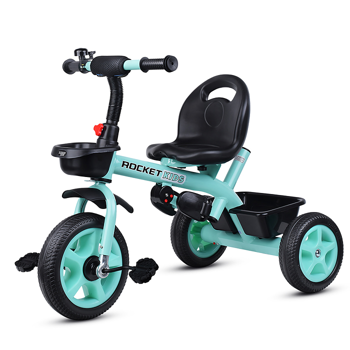 Фото к товару Велосипед 188-2 3-х колесный, зеленый Велосипед 188-2 3-х колесный, зеленый