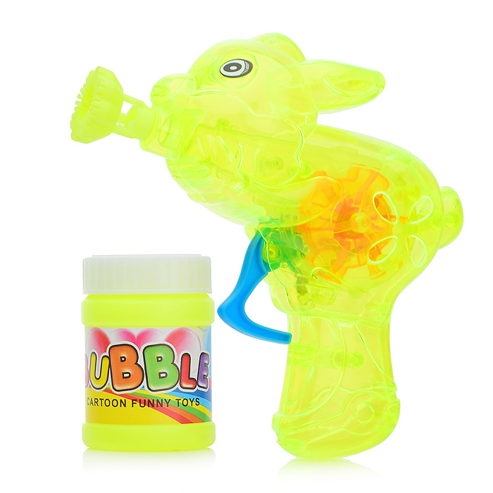 Фото к товару Мыльные пузыри 00-1943 "Пистолет-Кролик" в пакете Мыльные пузыри 00-1943 "Пистолет-Кролик" в пакете