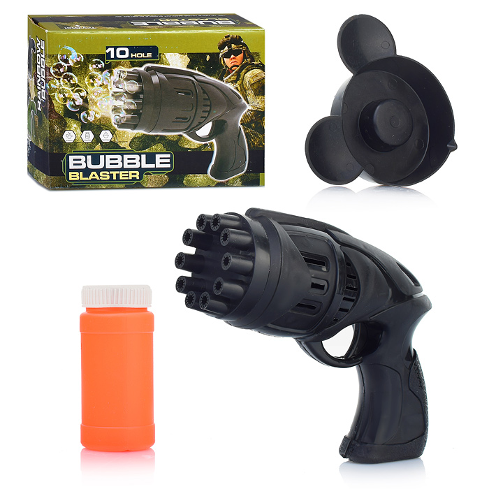 Бластер 3939-126C для мыльных пузырей (10 выстрелов) в коробке Бластер 3939-126C для мыльных пузырей (10 выстрелов) в коробке