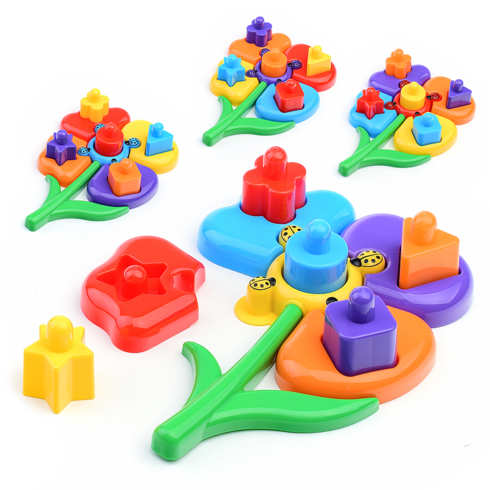 Логическая игрушка "Цветочек" Логическая игрушка "Цветочек"