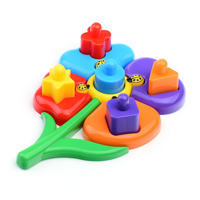 Логическая игрушка "Цветочек"