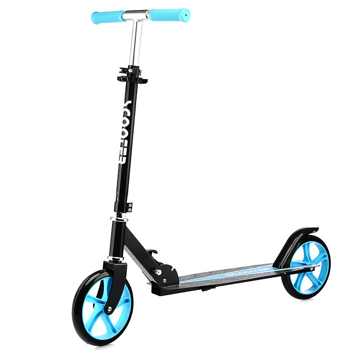 Фото к товару Самокат U035608Y 2-х кол., синий, PU/ 200 мм, ABEC 7, в коробке Самокат U035608Y 2-х кол., синий, PU/ 200 мм, ABEC 7, в коробке