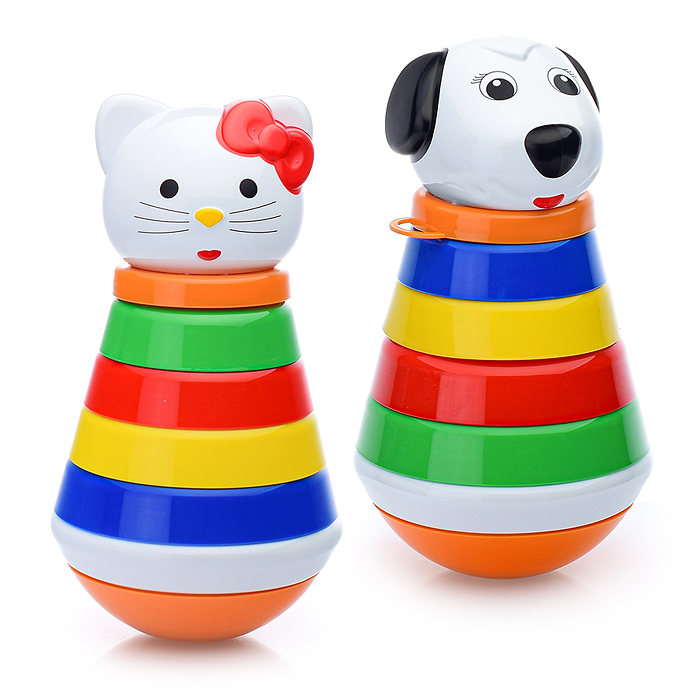 Пирамидка "Неваляшка" малая в пакете Пирамидка "Неваляшка" малая в пакете