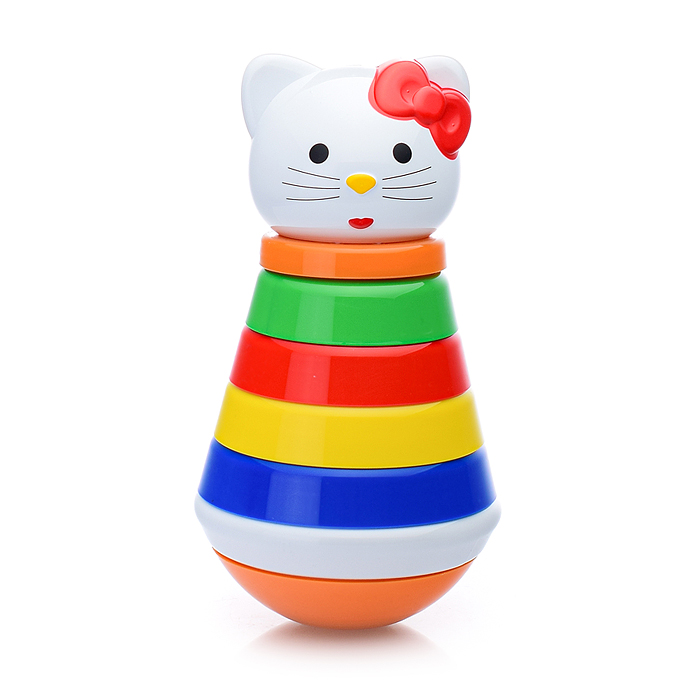 Фото к товару Пирамидка "Неваляшка" малая в пакете Пирамидка "Неваляшка" малая в пакете