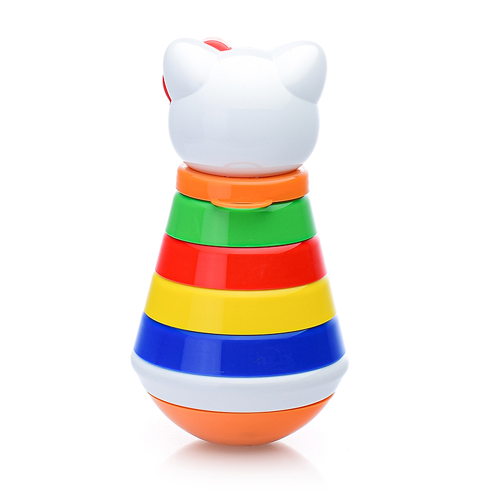 Фото к товару Пирамидка "Неваляшка" малая в пакете Пирамидка "Неваляшка" малая в пакете