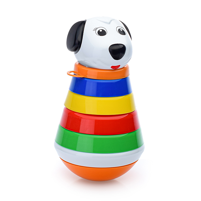 Фото к товару Пирамидка "Неваляшка" малая в пакете Пирамидка "Неваляшка" малая в пакете