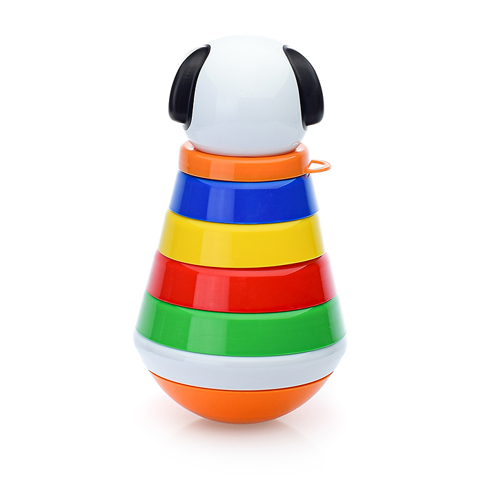 Фото к товару Пирамидка "Неваляшка" малая в пакете Пирамидка "Неваляшка" малая в пакете