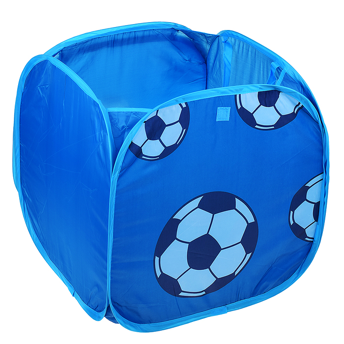 Фото к товару Корзина для игрушек 00-0082 "Футбол" 45*45*45см. Корзина для игрушек 00-0082 "Футбол" 45*45*45см.