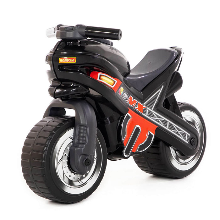 Каталка-мотоцикл "МХ" (чёрная) Каталка-мотоцикл "МХ" (чёрная)