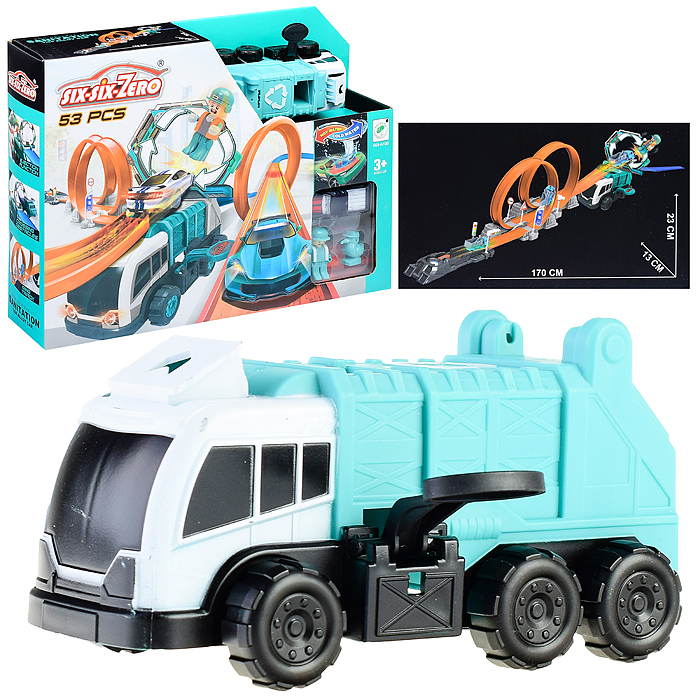 Трек-Катапульта 660-A100 "Быстрые гонки" в коробке Трек-Катапульта 660-A100 "Быстрые гонки" в коробке