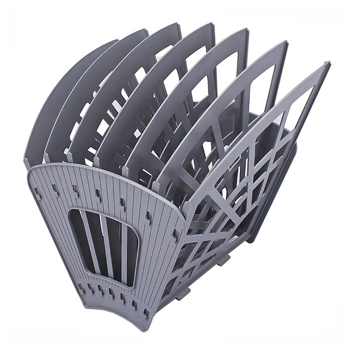 Лоток 7-ми секционный Эконом, 6 отделений, серый Лоток 7-ми секционный Эконом, 6 отделений, серый