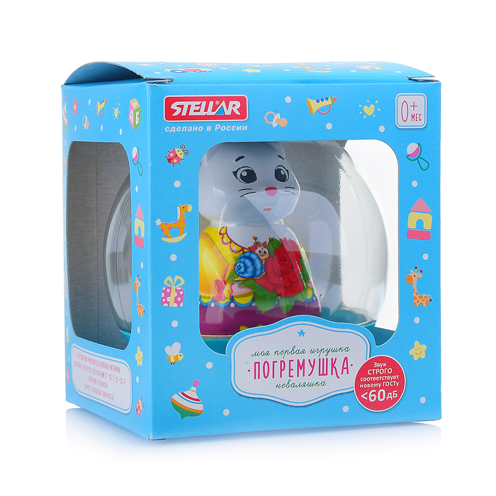Фото к товару Погремушка Неваляшка "Кошечка" Погремушка Неваляшка "Кошечка"