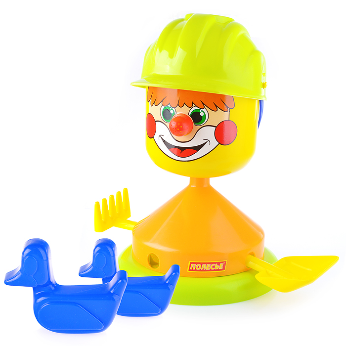 Набор песочный "Строитель" (8 элементов) Набор песочный "Строитель" (8 элементов)