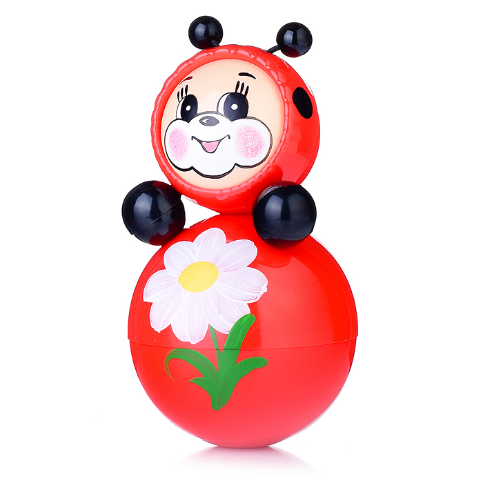 Фото к товару Неваляшка Божья коровка в худ. упаковке Неваляшка Божья коровка в худ. упаковке