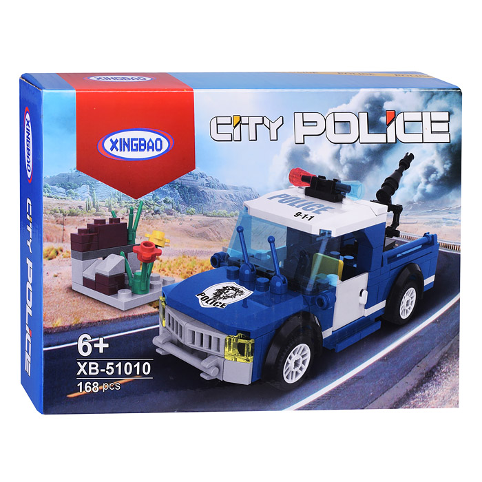 Конструктор XB-51010 (168 дет.) в коробке Конструктор XB-51010 (168 дет.) в коробке