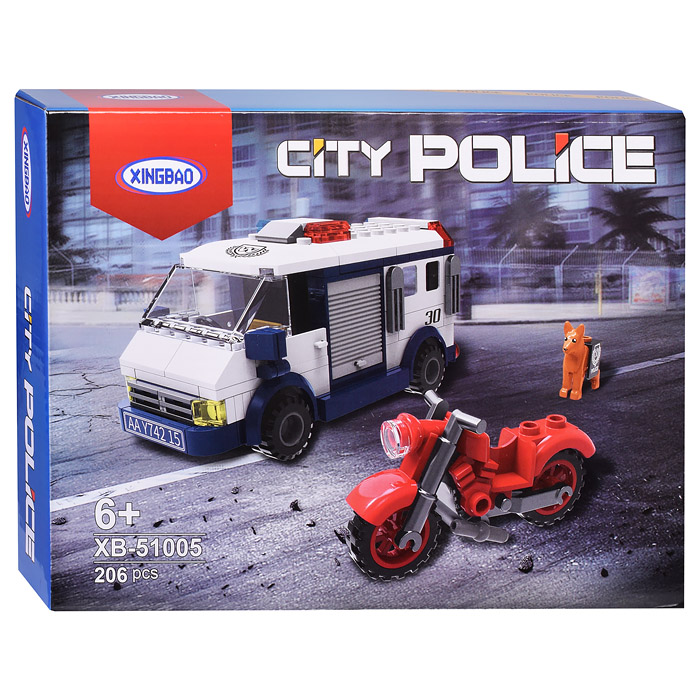 Конструктор XB-51005 (206 дет.) в коробке Конструктор XB-51005 (206 дет.) в коробке