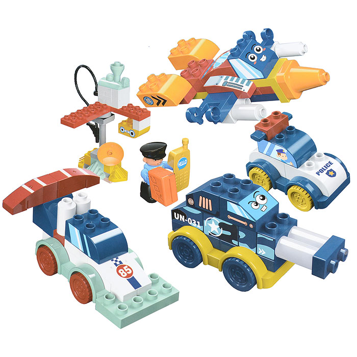 Конструктор 2876B3 (96 дет.) в пакете Конструктор 2876B3 (96 дет.) в пакете