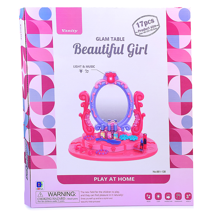 Фото к товару Игровой набор 661-138 "Стилист" в коробке Игровой набор 661-138 "Стилист" в коробке