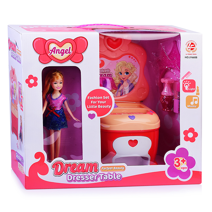 Фото к товару Игровой набор LF668B "Стилист" в коробке Игровой набор LF668B "Стилист" в коробке