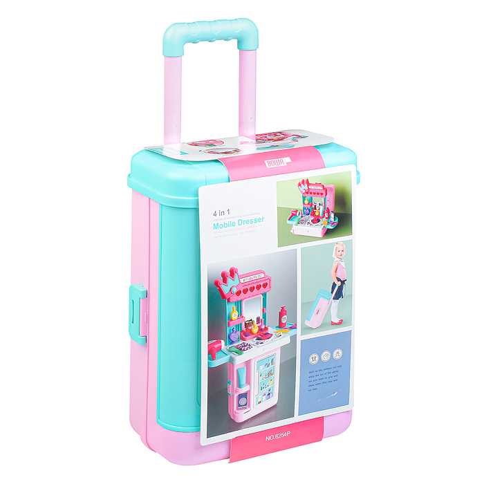 Фото к товару Игровой набор 8254P "Стилист" в чемодане Игровой набор 8254P "Стилист" в чемодане