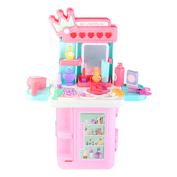 Фото к товару Игровой набор 8254P "Стилист" в чемодане Игровой набор 8254P "Стилист" в чемодане