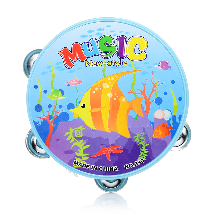 Фото к товару Бубен 679 "Звонкая мелодия" в пакете Бубен 679 "Звонкая мелодия" в пакете