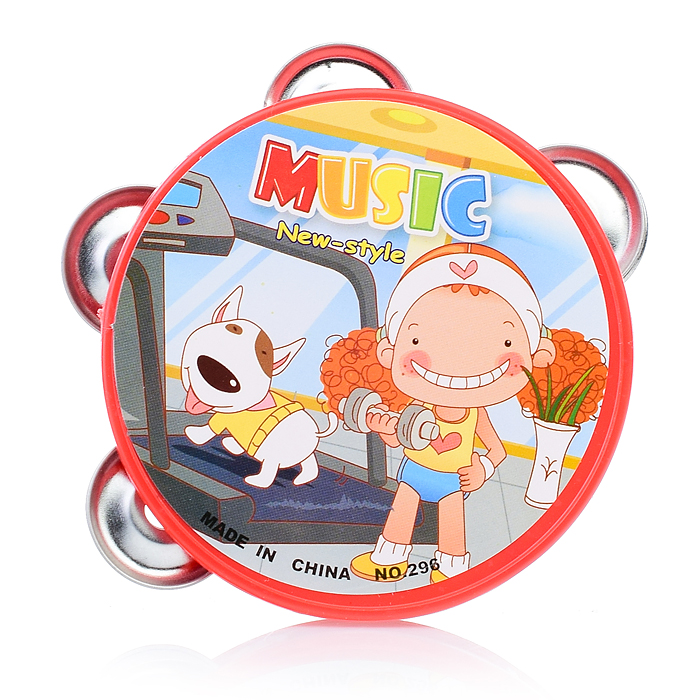 Фото к товару Бубен 679 "Звонкая мелодия" в пакете Бубен 679 "Звонкая мелодия" в пакете