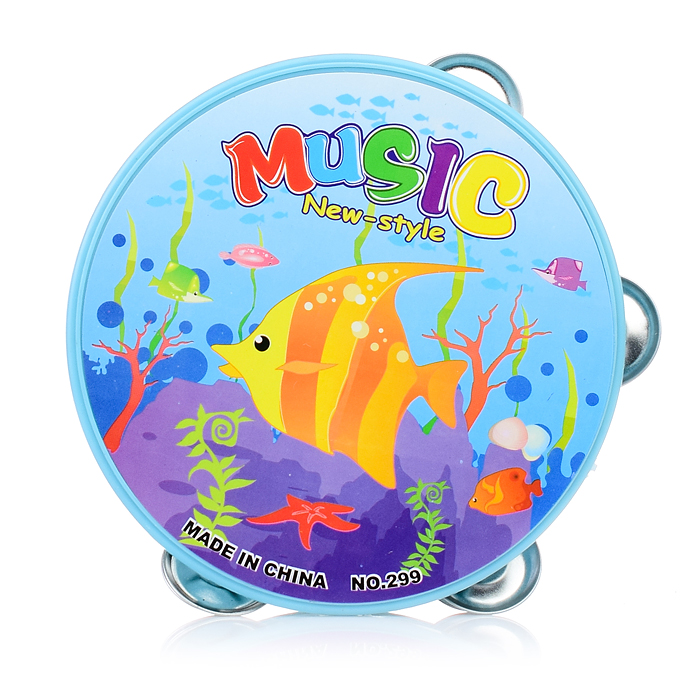 Фото к товару Бубен 679 "Звонкая мелодия" в пакете Бубен 679 "Звонкая мелодия" в пакете