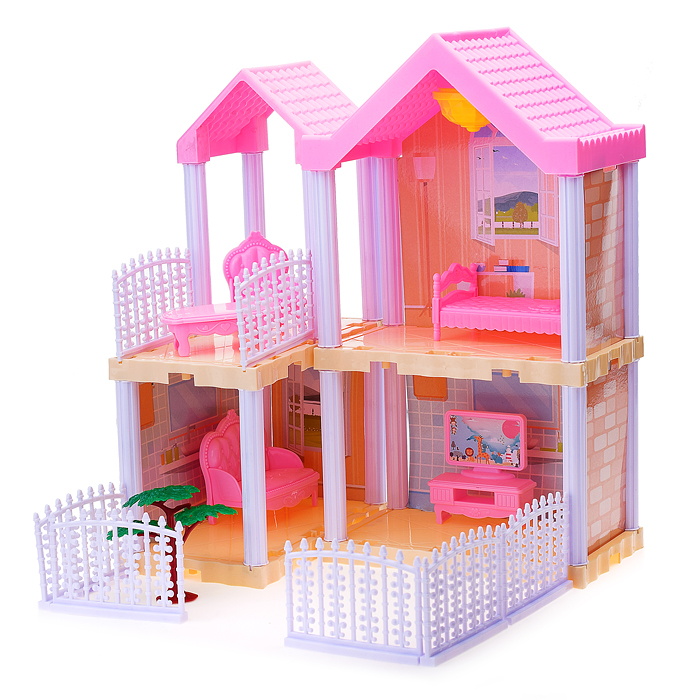 Фото к товару Дом для куклы 666-1E "Dream house-8" в коробке Дом для куклы 666-1E "Dream house-8" в коробке