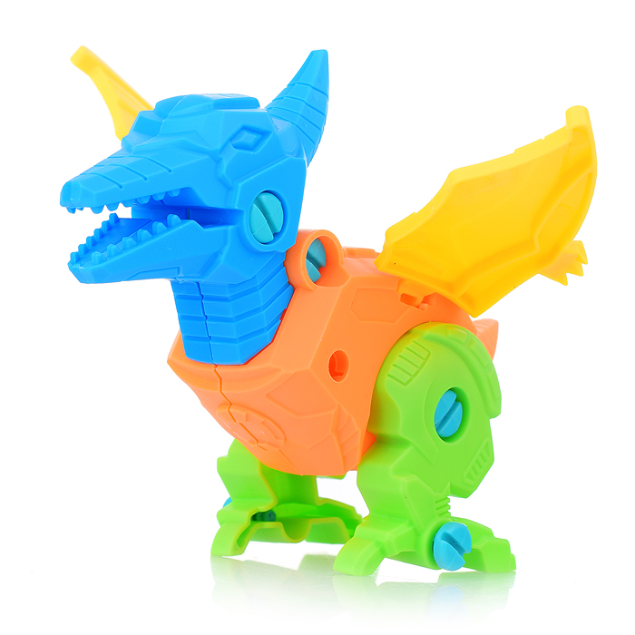 Конструктор R968-B1P "Динозавр" с отверткой, в коробке