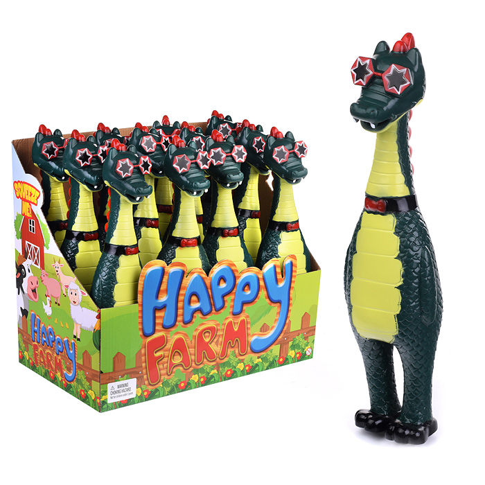 Игрушка-пищалка 4229 "Крокодил" в коробке Игрушка-пищалка 4229 "Крокодил" в коробке