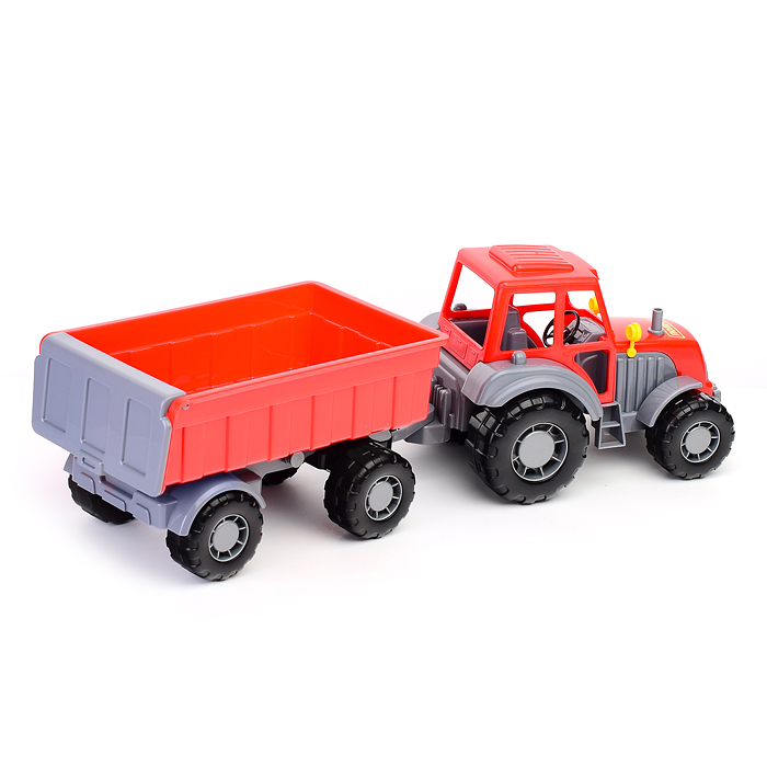 Фото к товару Алтай трактор с прицепом №1 Алтай трактор с прицепом №1