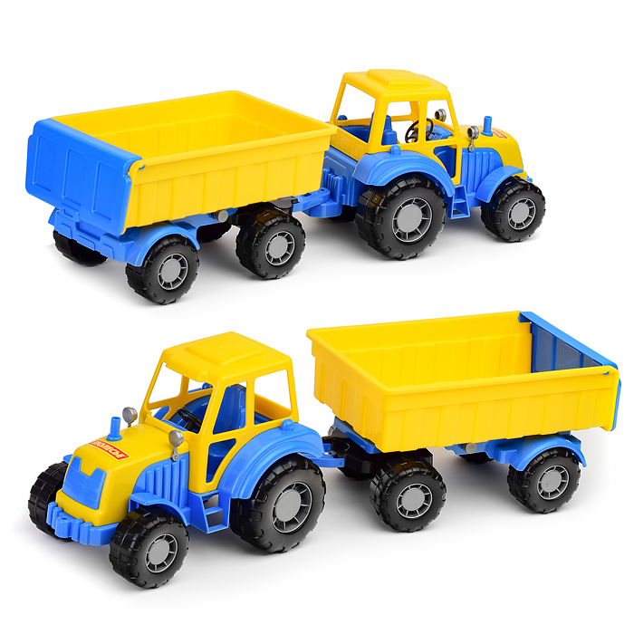 Фото к товару Алтай трактор с прицепом №1 Алтай трактор с прицепом №1