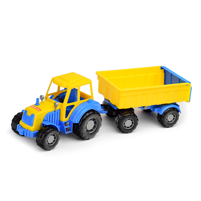 Фото к товару Алтай трактор с прицепом №1 Алтай трактор с прицепом №1