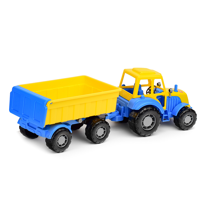 Фото к товару Алтай трактор с прицепом №1 Алтай трактор с прицепом №1