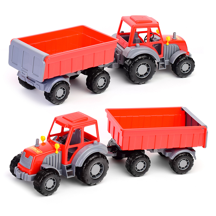 Фото к товару Алтай трактор с прицепом №1 Алтай трактор с прицепом №1