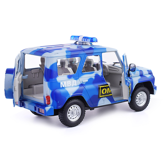 Фото к товару Машина 9122-C "Внедорожник. ОМОН" в коробке Машина 9122-C "Внедорожник. ОМОН" в коробке