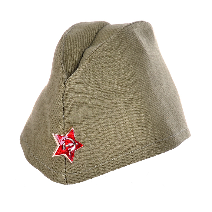 Пилотка ХАКИ звезда металлическая карнавальная детская р.52-54 Пилотка ХАКИ звезда металлическая карнавальная детская р.52-54