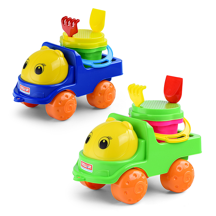 Песочный набор № 141 Грузовик "Кузнечик - 2" с песочным набором №101 Песочный набор № 141 Грузовик "Кузнечик - 2" с песочным набором №101