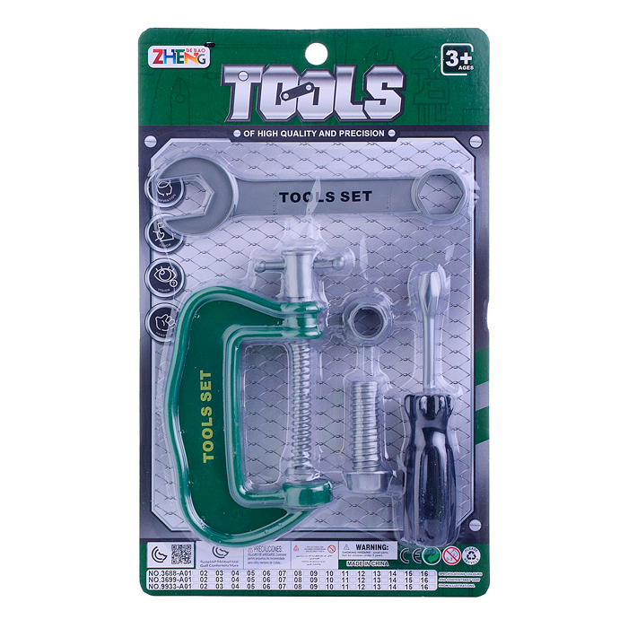 Игровой набор "Инструменты" 9933-A11 на листе Игровой набор "Инструменты" 9933-A11 на листе