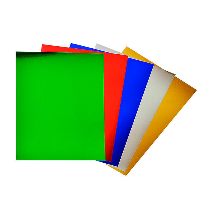 Фото к товару Картон цветной ламинир. (металлик) 5 цв. 5 л. 230 г/м2. А4-(194х285мм) в папке Картон цветной ламинир. (металлик) 5 цв. 5 л. 230 г/м2. А4-(194х285мм) в папке