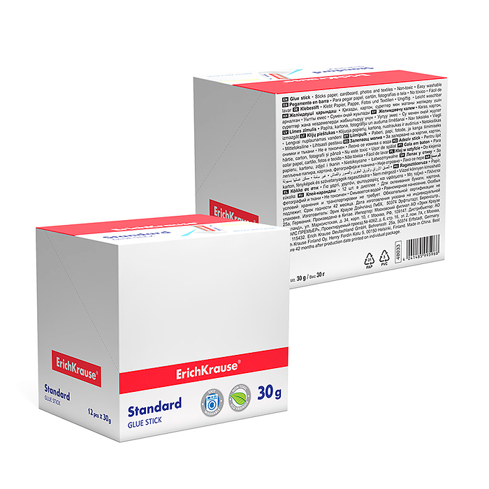 Фото к товару Клей-карандаш Standard, 30г Клей-карандаш Standard, 30г