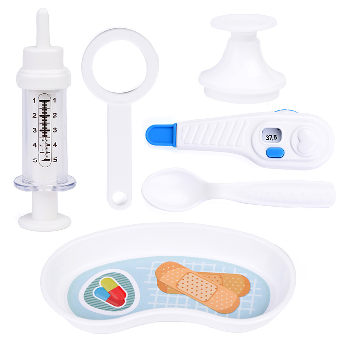 Фото к товару Набор "Доктор №20" (19 элементов) (в чемоданчике среднем) Набор "Доктор №20" (19 элементов) (в чемоданчике среднем)