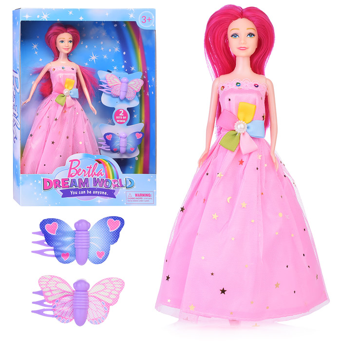 Кукла YL816C "Принцесса Вивьен" с аксессуарами, в коробке Кукла YL816C "Принцесса Вивьен" с аксессуарами, в коробке