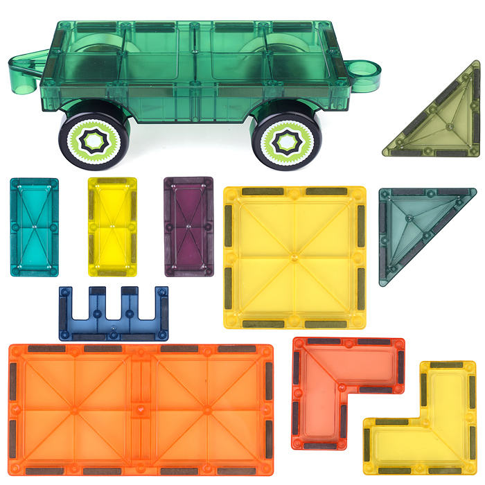 Фото к товару Конструктор магнитный S-C009 "Машинка" (11 дет.) в коробке Конструктор магнитный S-C009 "Машинка" (11 дет.) в коробке