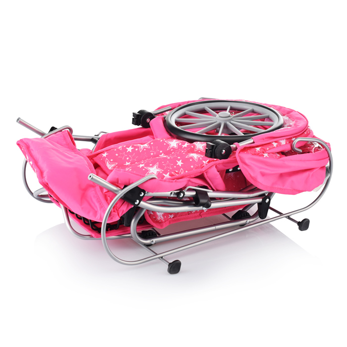 Фото к товару Коляска для кукол 9673A в пакете Коляска для кукол 9673A в пакете